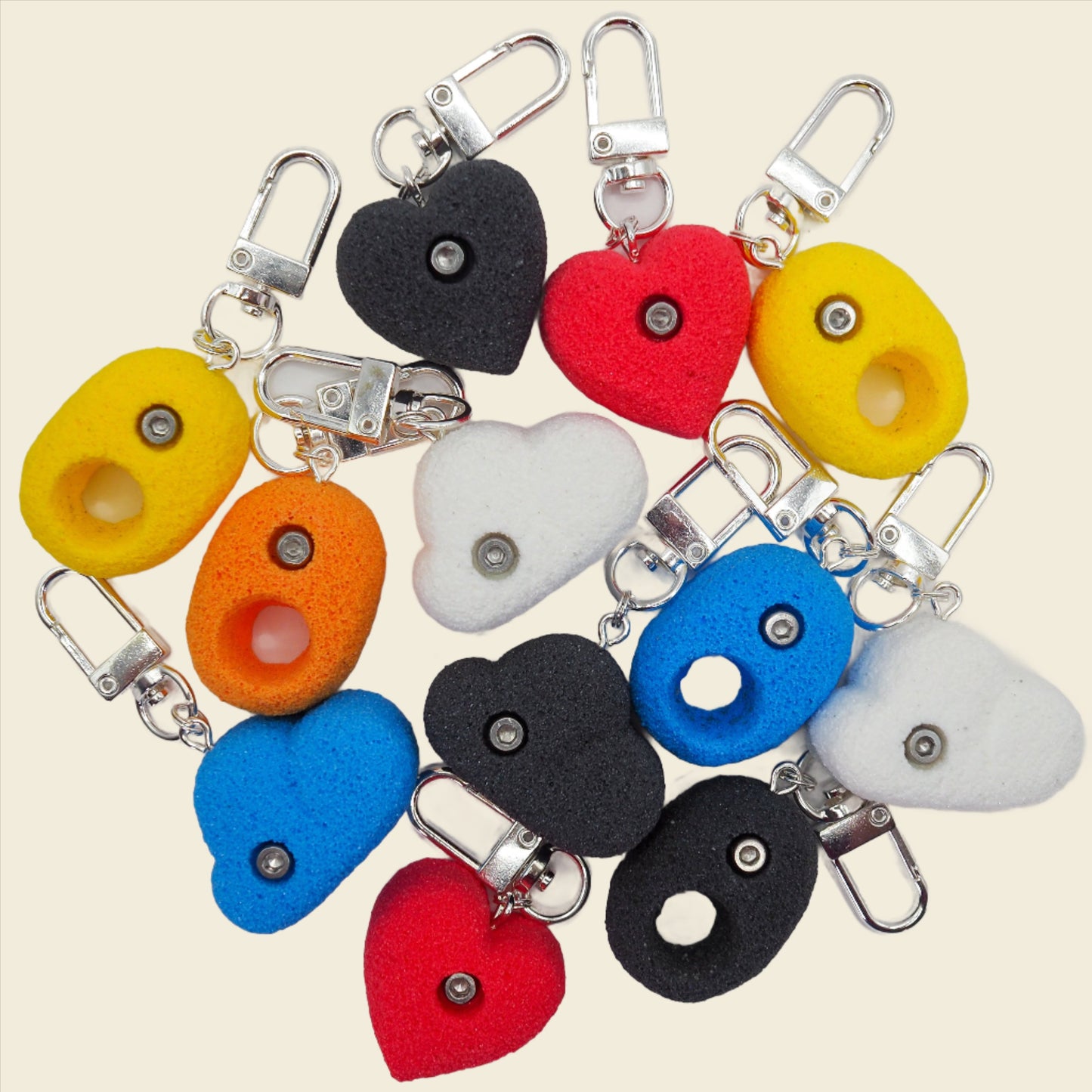 aLL.EZ Climbing Hold Keychain