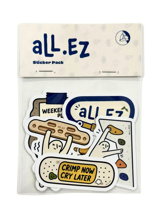 aLL.EZ Sticker Pack — 5 Stickers